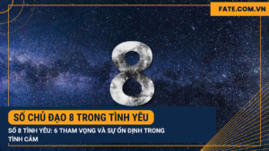 Số chủ đạo 8 trong tình yêu