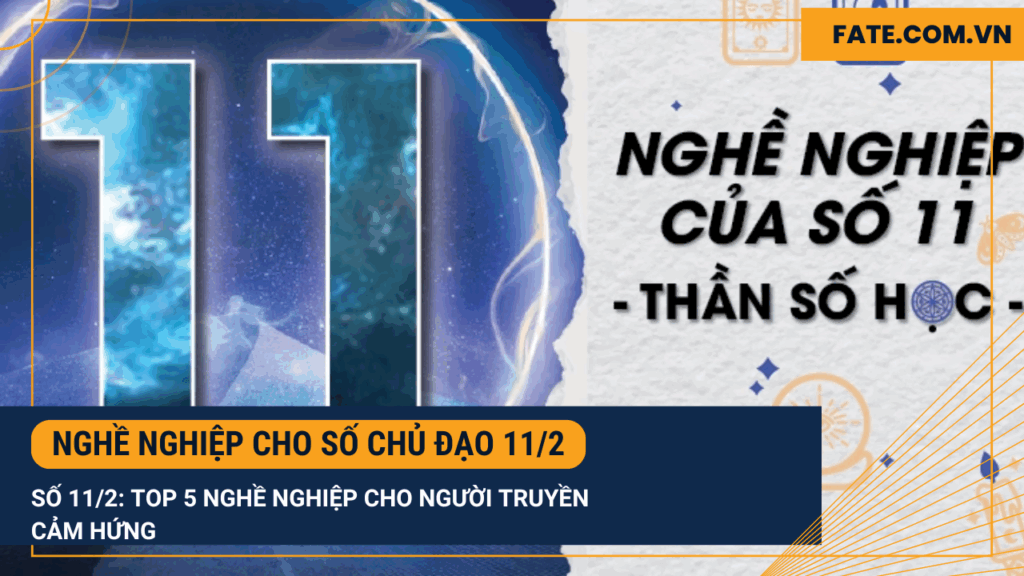 Nghề nghiệp cho số chủ đạo 11/2