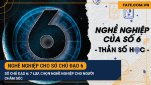 Nghề nghiệp cho số chủ đạo 6
