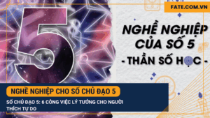Nghề nghiệp cho số chủ đạo 5
