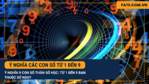Ý nghĩa các con số từ 1 đến 9