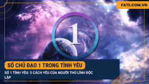 Số chủ đạo 1 trong tình yêu