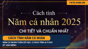 Cách tính năm cá nhân