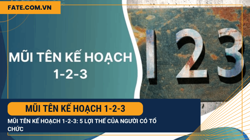 Mũi tên Kế hoạch 1-2-3