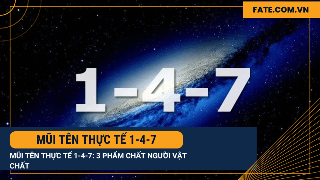 Mũi tên Thực tế 1-4-7