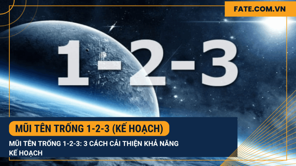 Mũi tên trống 1-2-3 (Kế hoạch)