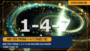 Mũi tên trống 1-4-7 (Thực tế)