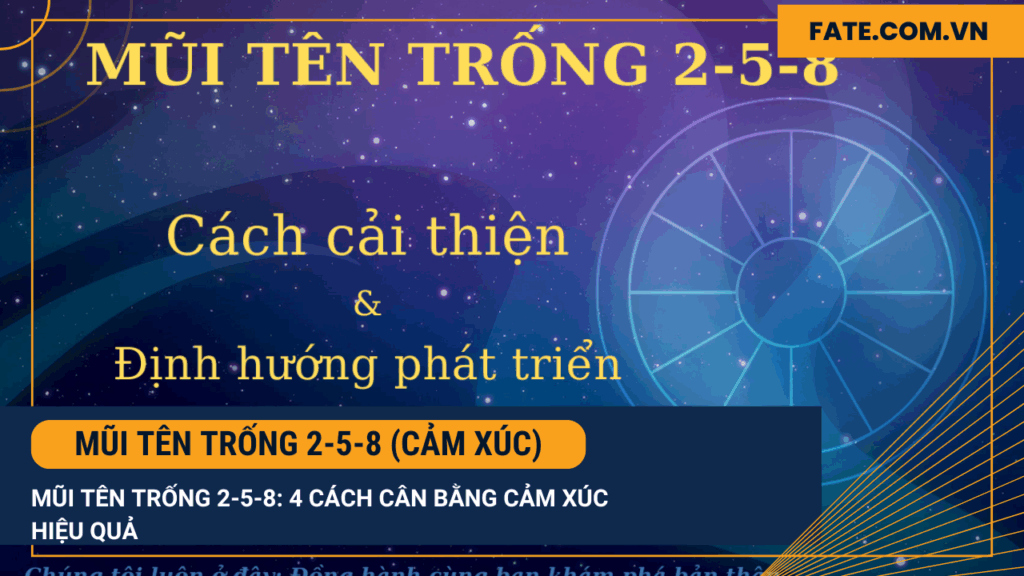 Mũi tên trống 2-5-8 (Cảm xúc)