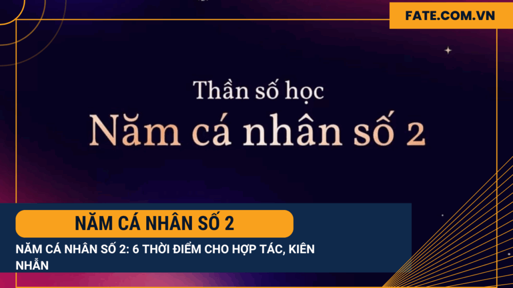 Năm cá nhân số 2