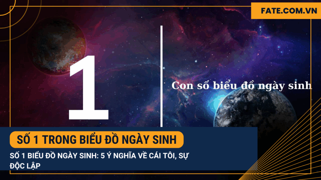 Số 1 trong biểu đồ ngày sinh