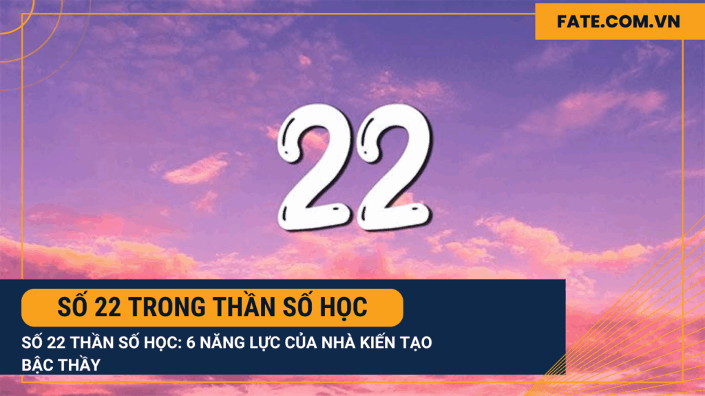 Số 22 trong thần số học
