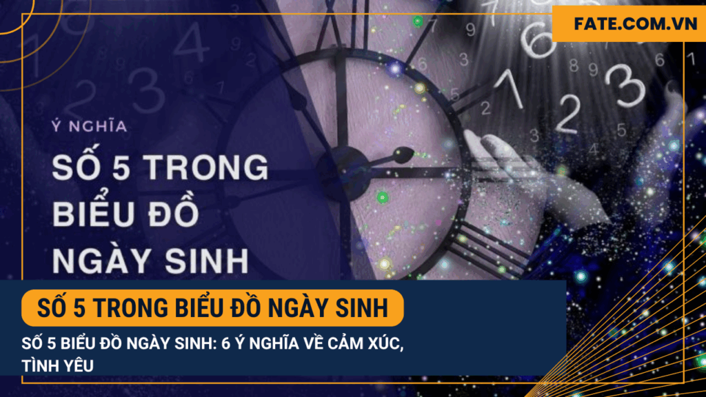 Số 5 trong biểu đồ ngày sinh