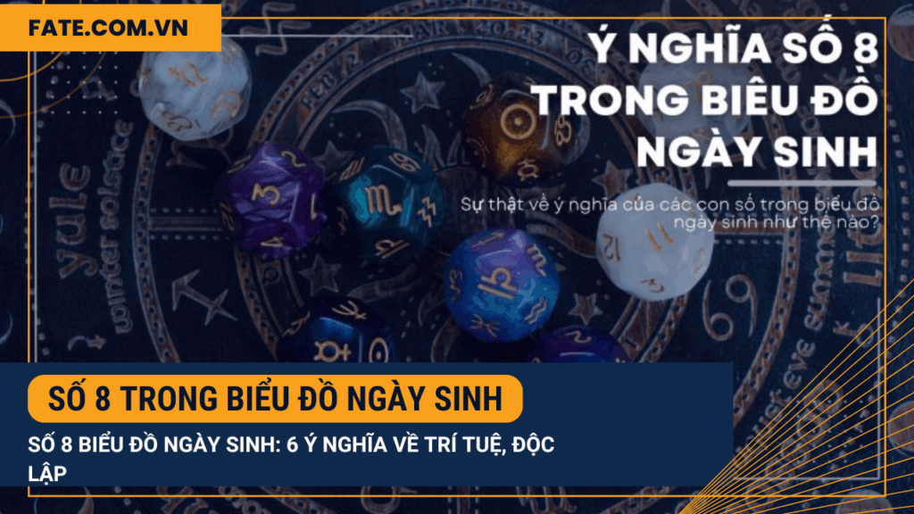 Số 8 trong biểu đồ ngày sinh