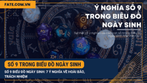 Số 9 trong biểu đồ ngày sinh