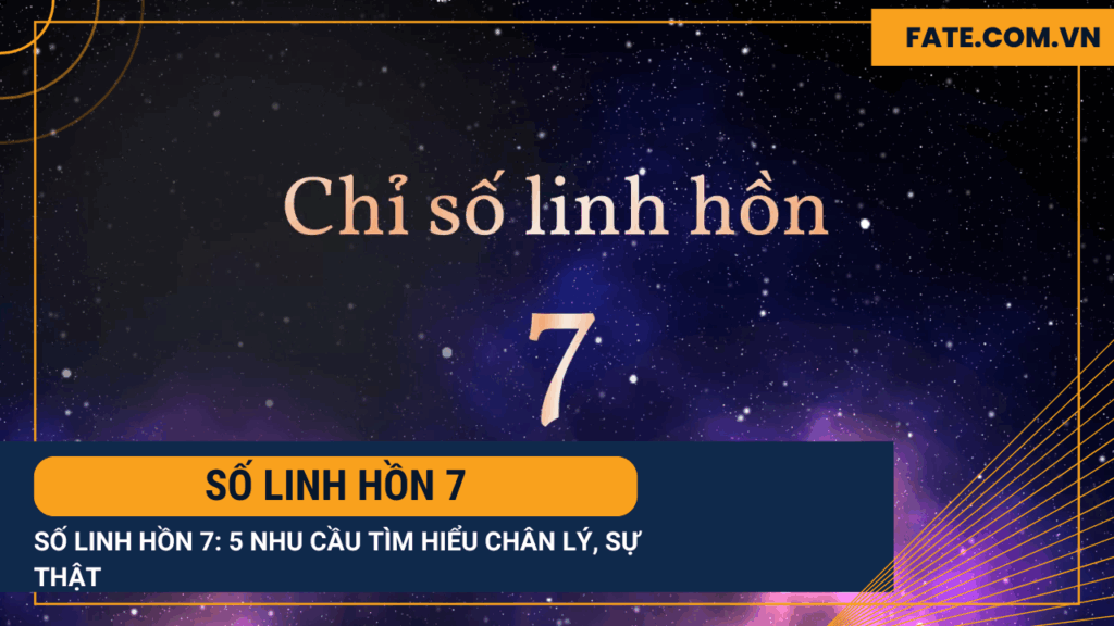 Số linh hồn 7