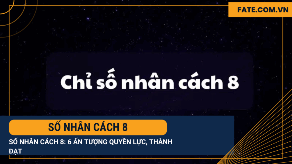 Số nhân cách 8