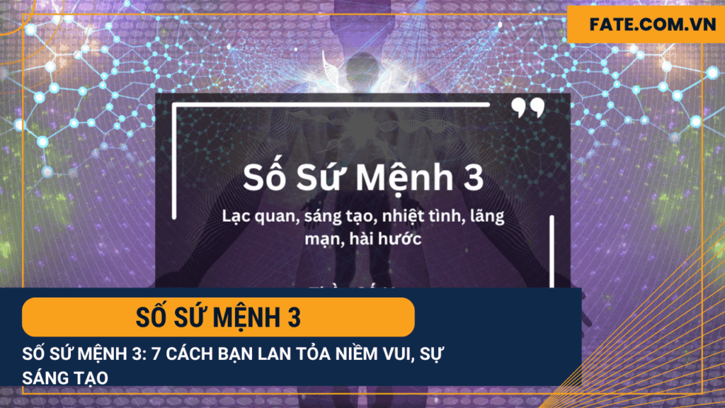 Số sứ mệnh 3