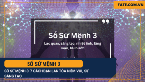 Số sứ mệnh 3