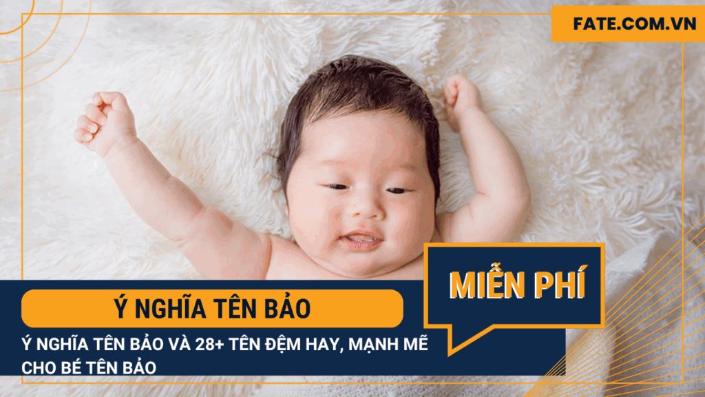 Ý nghĩa tên Bảo