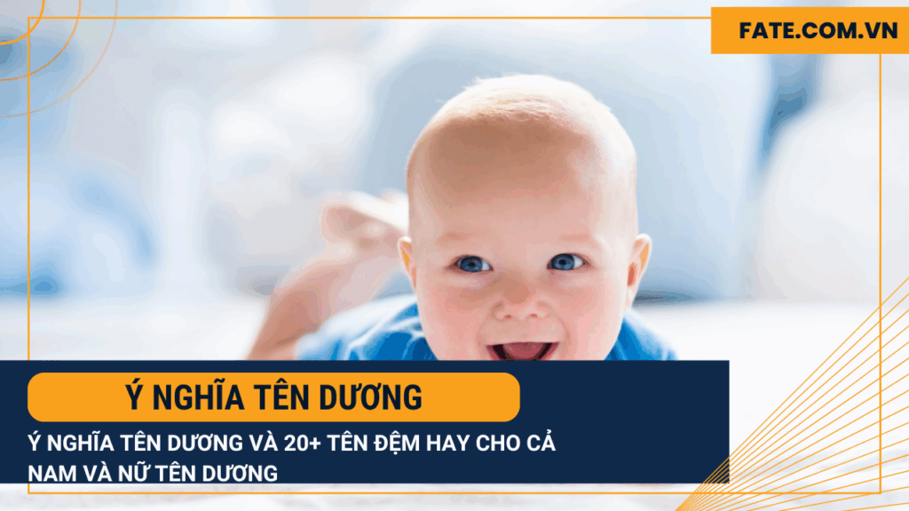 Ý nghĩa tên Dương