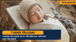 Ý nghĩa tên Giang