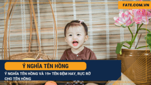 Ý nghĩa tên Hồng