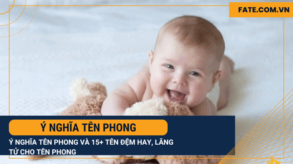 Ý nghĩa tên Phong