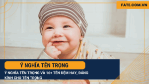 Ý nghĩa tên Trọng