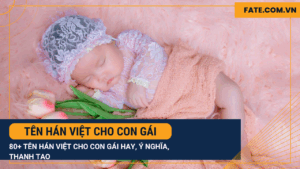 tên Hán Việt cho con gái
