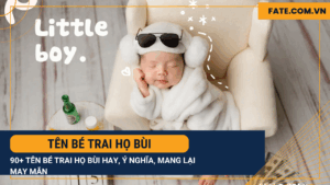 tên bé trai họ Bùi