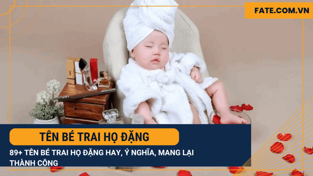tên bé trai họ Đặng