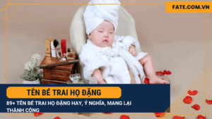 tên bé trai họ Đặng