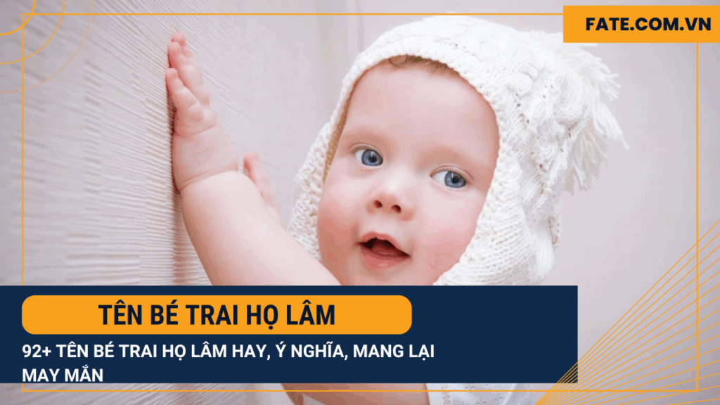 tên bé trai họ Lâm