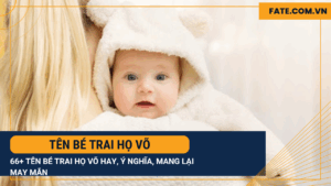 tên bé trai họ Võ