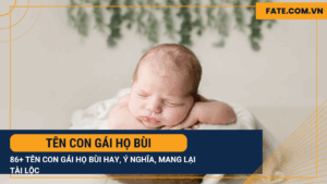 tên con gái họ Bùi