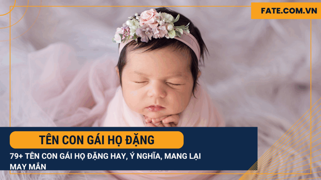 tên con gái họ Đặng
