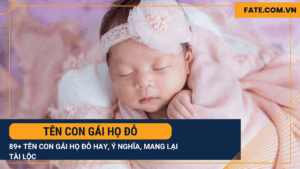 tên con gái họ Đỗ