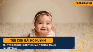 tên con gái họ Huỳnh