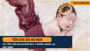 tên con gái họ Ngô