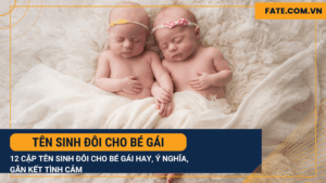 tên sinh đôi cho bé gái