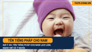 tên tiếng Pháp cho nam