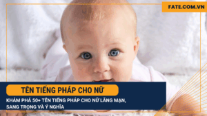tên tiếng Pháp cho nữ