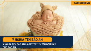 ý nghĩa tên Bảo An