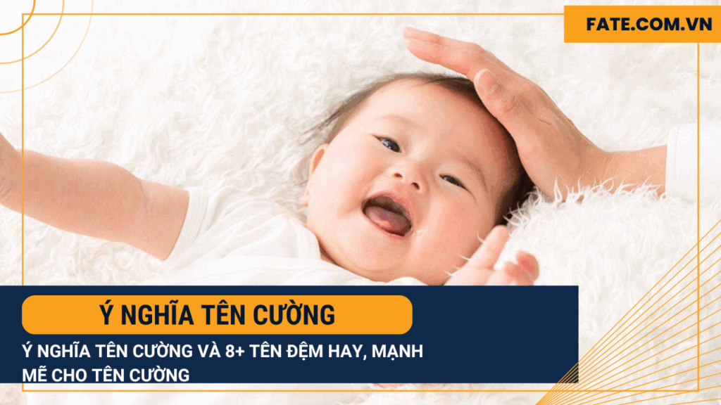 ý nghĩa tên Cường
