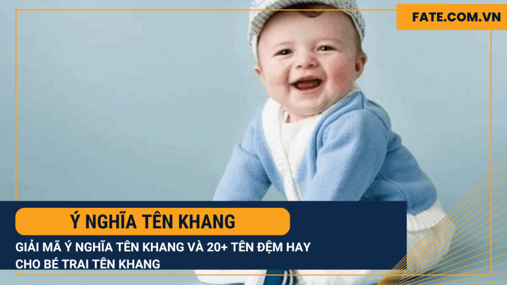 ý nghĩa tên Khang