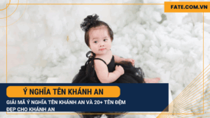 ý nghĩa tên Khánh An