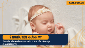 ý nghĩa tên Khánh Vy