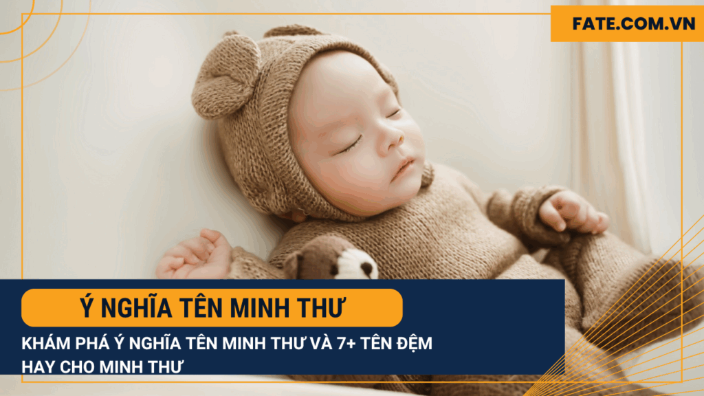 ý nghĩa tên Minh Thư