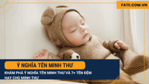 ý nghĩa tên Minh Thư