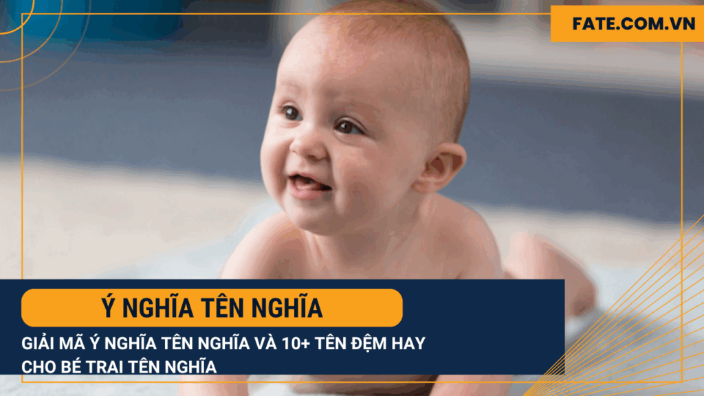 ý nghĩa tên Nghĩa